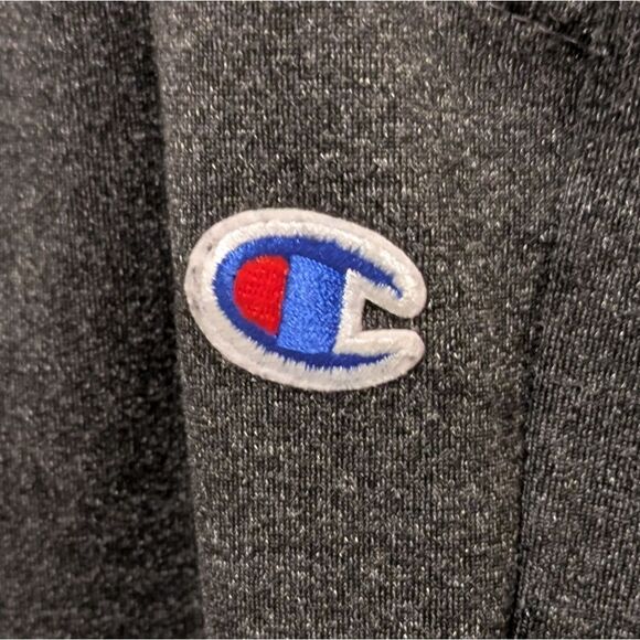 EUC Champion XL Men's Grey Stretch Leggings with Zip Bottoms - Picture 2 of 6